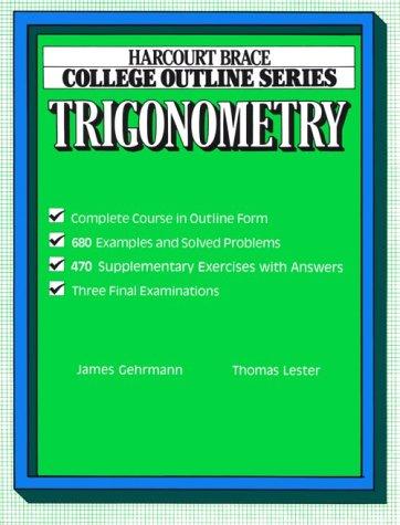 Trigonometry (Books for Professionals)