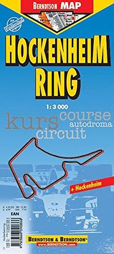 Hockenheimring: 1:3000. Einzelkarten: Hockenheimring 1:3 000; Hockenheim 1:7 500; Ehemaliger Streckenverlauf (Berndtson Maps)