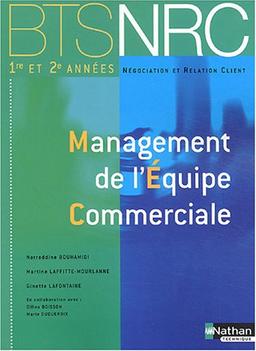 Management de l'équipe commerciale : BTS NRC 1re et 2e années