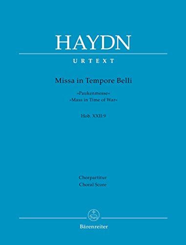 Missa in Tempore Belli - Paukenmesse Hob. XXII: 9 - Chorpartitur