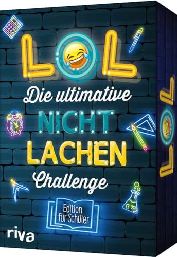 LOL – Die ultimative Nicht-lachen-Challenge – Edition für Schüler: Mit den besten Witzen, Flachwitzen, Scherzfragen. Partyspiel für Kindergeburtstage. Ab 8 Jahren