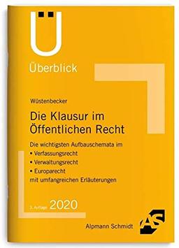 Die Klausur im Öffentlichen Recht