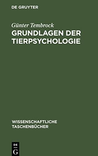 Grundlagen der Tierpsychologie