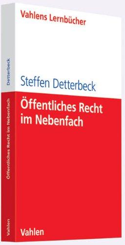 Öffentliches Recht im Nebenfach