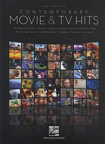 Contemporary Movie & TV Hits: Songbook für Klavier, Gesang, Gitarre