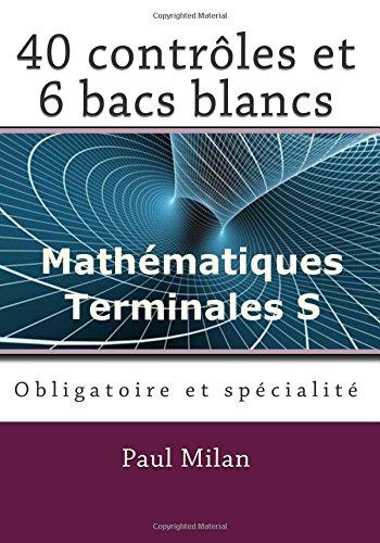 40 contrôles et 6 bacs blancs: Obligatoire et spécialité