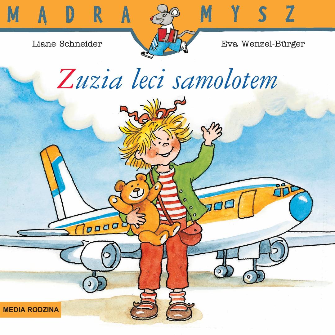 Mądra Mysz Zuzia leci samolotem