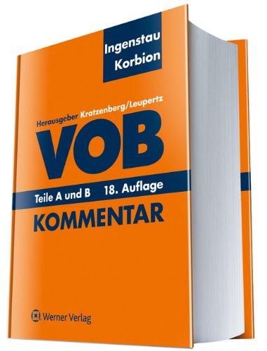 VOB Teile A und B: Kommentar