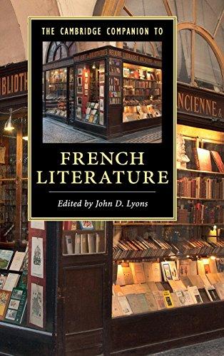 The Cambridge Companion to French Literature (Cambridge Companions to Literature)