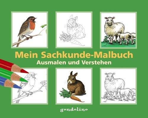 Mein Sachkunde-Malbuch (grün): Ausmalen und Verstehen