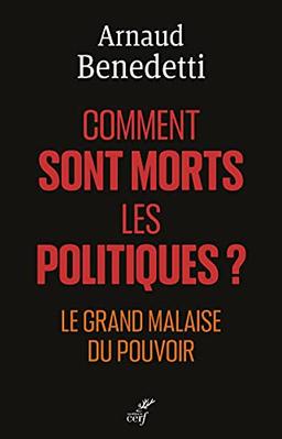 Comment sont morts les politiques ? : le grand malaise du pouvoir