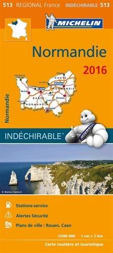 NORMANDIE 17513 CARTE MICHELIN KAART 2016