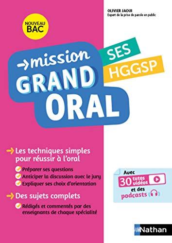 Mission grand oral, SES, HGGSP : nouveau bac