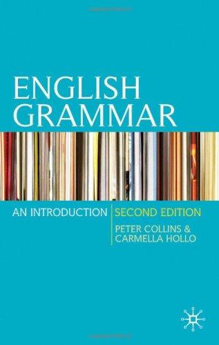 English Grammar: An Introduction