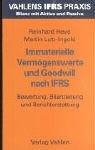 Immaterielle Vermögenswerte und Goodwill nach IFRS: Bewertung, Bilanzierung und Berichterstattung