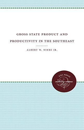 Gross State Product and Productivity in the Southeast