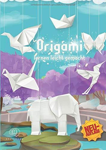 Origami lernen leicht gemacht: Origami-Buch für Kinder und Erwachsene, Origami Faltbuch mit 45 Anleitungen + 5 Videoanleitungen und Bonusmaterial NEUAUFLAGE