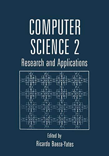 Computer Science 2: Research And Applications