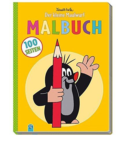 Der kleine Maulwurf Malbuch 100 Seiten