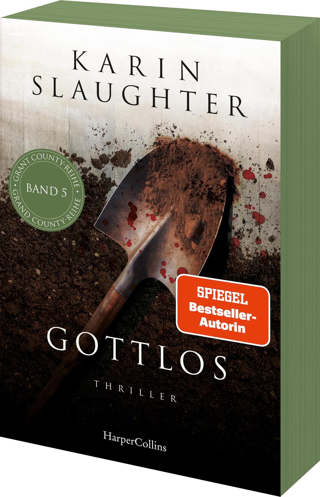 Gottlos: Thriller | Von der SPIEGEL-Bestsellerautorin | Spannung, Abgründe und ein Wettlauf gegen die Zeit | Mit exklusivem Farbschnitt in limitierter Erstauflage (Grant-County-Serie, Band 5)