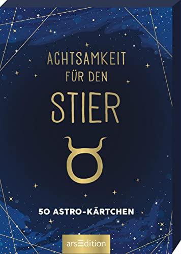 Achtsamkeit für den Stier: 50 Astro-Kärtchen | Astrologie im Spielkartenformat für die Handtasche