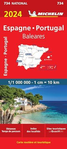 Carte Nationale Espagne, Portugal 2024