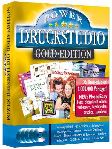 Das große Power Druckstudio Gold-Edition