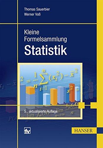 Kleine Formelsammlung Statistik