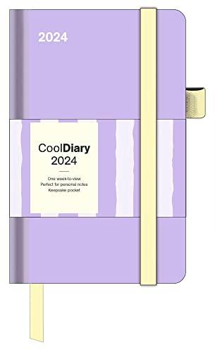 Lavender 2024 - Diary - Buchkalender - Taschenkalender - 9x14: Cool Diary