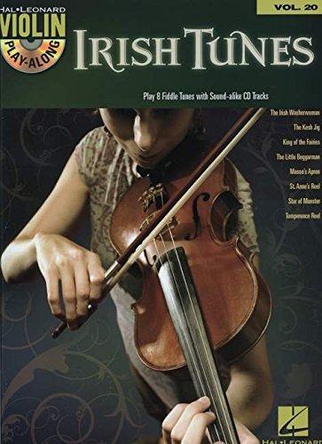 Violin Play Along Volume 20 Irish Tunes Vln BK/CD