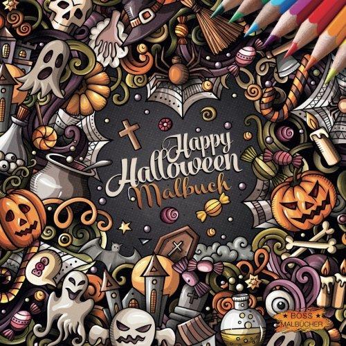 Happy Halloween: Malbuch zum Entspannen