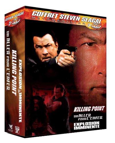 Steven Seagal : Explosion imminente / Killing point / Un aller pour l'enfer - coffret 3 DVD [FR Import]