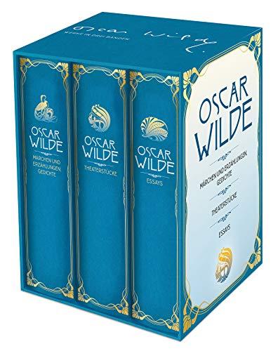 Oscar Wilde: Werke in drei Bänden im Schuber: Märchen, Erzählungen, Gedichte, Theaterstücke, Essays