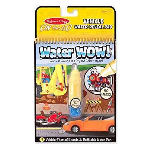 Water Wow! - Vehicles: Activity Books - On the Go