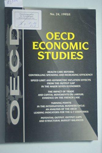 Oecd Economic Studies No 24 1995/1