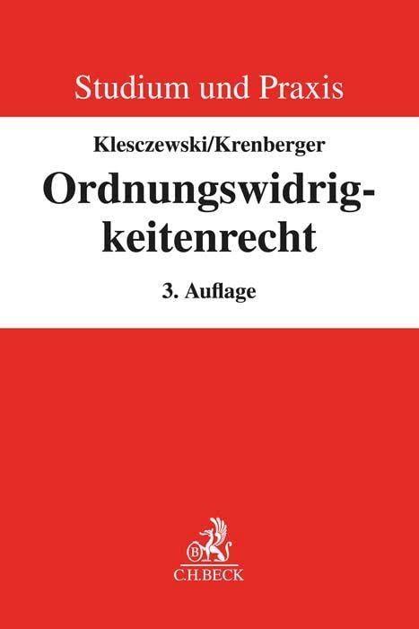 Ordnungswidrigkeitenrecht (Studium und Praxis)