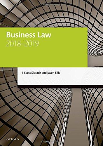 Business Law 2018-2019 (Legal Practice Course Manuals)