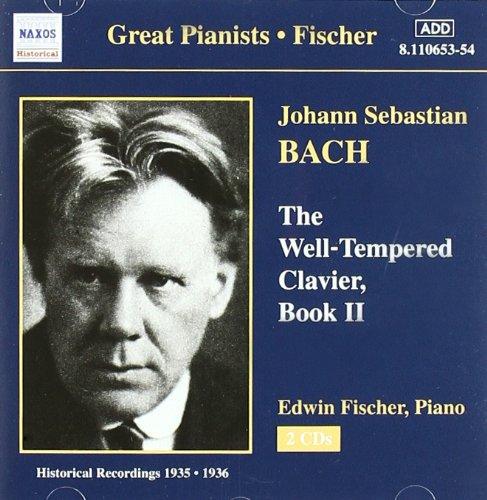 Great Pianists Edition - Edwin Fischer: Das Wohltemperierte Klavier, Teil 2 (Aufnahmen 1935-1936)