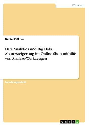 Data Analytics und Big Data. Absatzsteigerung im Online-Shop mithilfe von Analyse-Werkzeugen