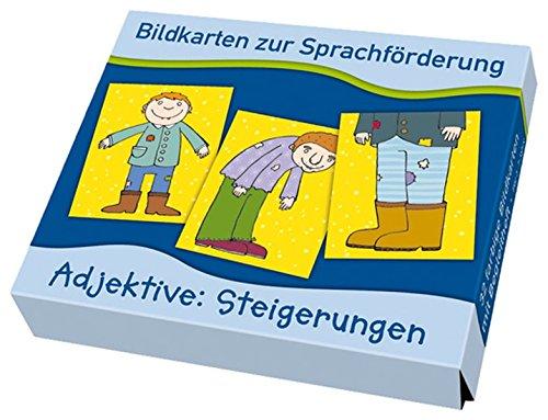 Adjektive: Steigerungen (Bildkarten zur Sprachförderung)