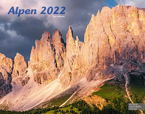 Alpen Kalender 2022 | Wandkalender Alpen/Europa im Großformat (58 x 45,5 cm) | Die Faszination Alpen: Großformat-Kalender 58 x 45,5 cm