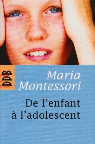 De l'enfant à l'adolescent