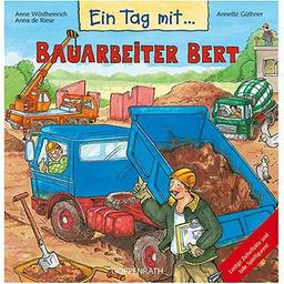 Ein Tag mit... Bauarbeiter Bert. Lustige Zieheffekte und tolle Spielfiguren!