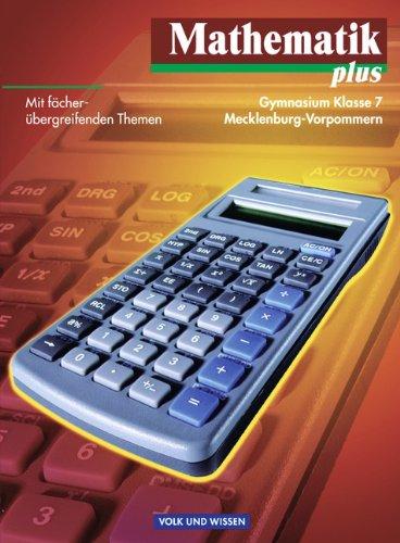 Mathematik plus - Mecklenburg-Vorpommern: Mathematik plus, EURO, Lehrbuch, Ausgabe Gymnasium Mecklenburg-Vorpommern