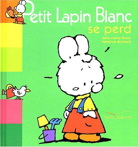 Petit lapin blanc se perd