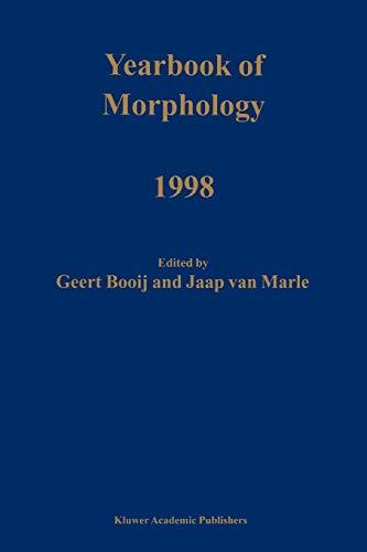 Yearbook of Morphology 1998