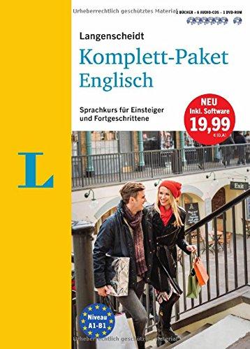 Langenscheidt Komplett-Paket Englisch - Sprachkurs mit 2 Büchern, 6 Audio-CDs, 1 DVD-ROM, MP3-Download: Sprachkurs für Einsteiger und Fortgeschrittene (Langenscheidt Komplett-Paket ((NEU)))