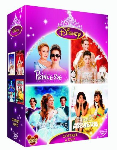 Coffret princesses : il était une fois ; princesse malgré elle ; un mariage de princesse ; princess protection program [FR Import]