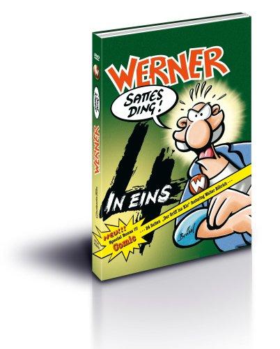 Werner - vier in eins (inklusive brandneuem Comic) [4 DVDs]