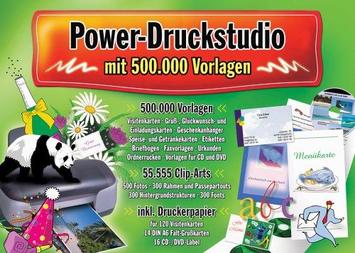 Power-Druckstudio 1 - Mit 500.000 Vorlagen